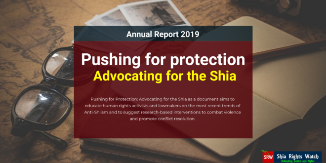 Shia Rights Watch_Pushing for protection 2019